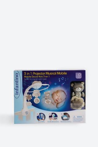 Infantino 3 In 1 Projector Musical Mobile