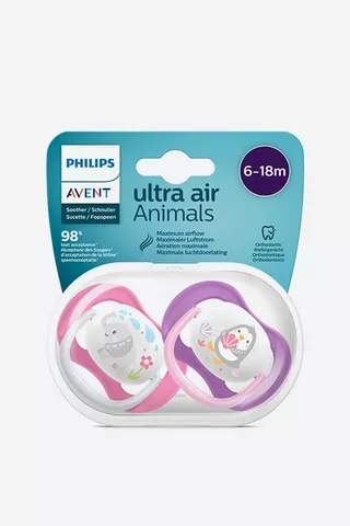 Philips Avent Soother 6 - 18 Months 2 Pack