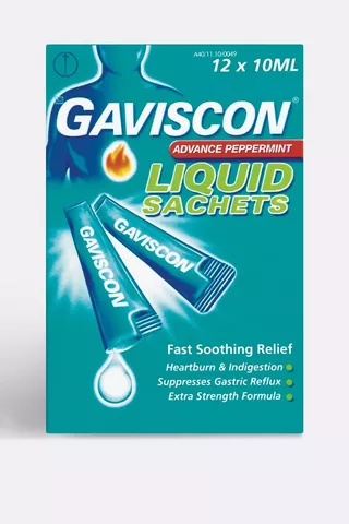Gaviscon Liquid 12 x 10ml Sachets