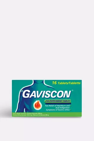 Gaviscon Peppermint Tablets 16's