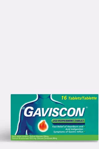 Gaviscon Peppermint Tablets 16's