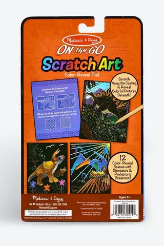 Melissa & Doug Scratch Art Dinosaurs