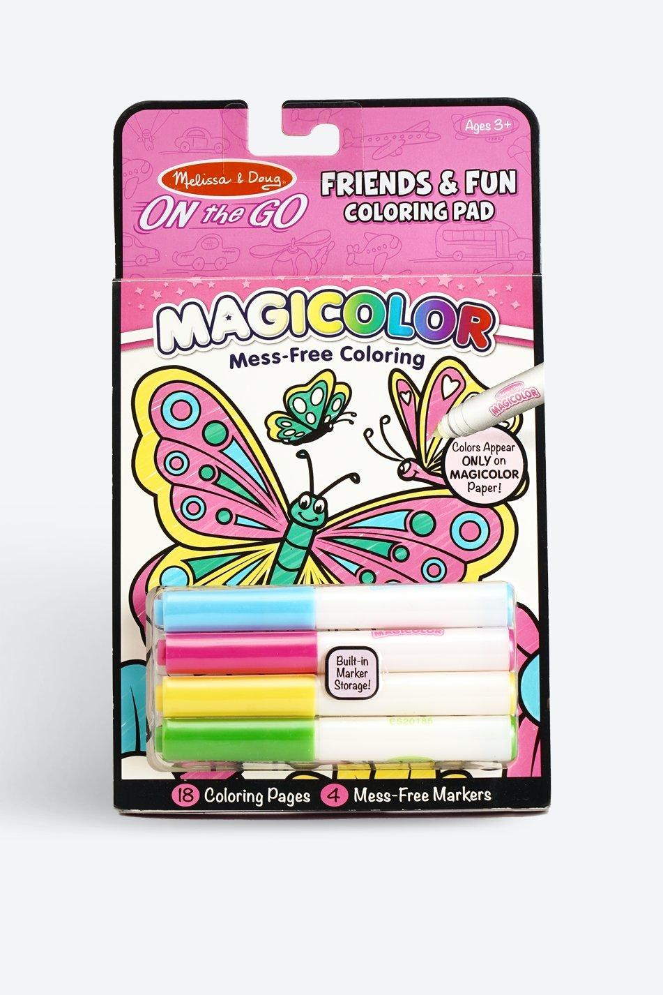 Melissa & Doug Coloring Pad - Friends & Fun (Magicolor)