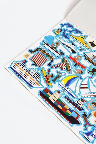 Melissa & Doug Reusable Sticker Pad Vehicles