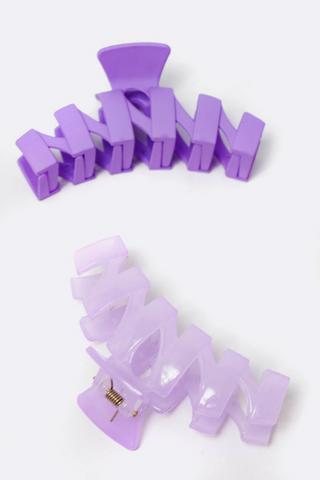 2 Pack Hair Claws
