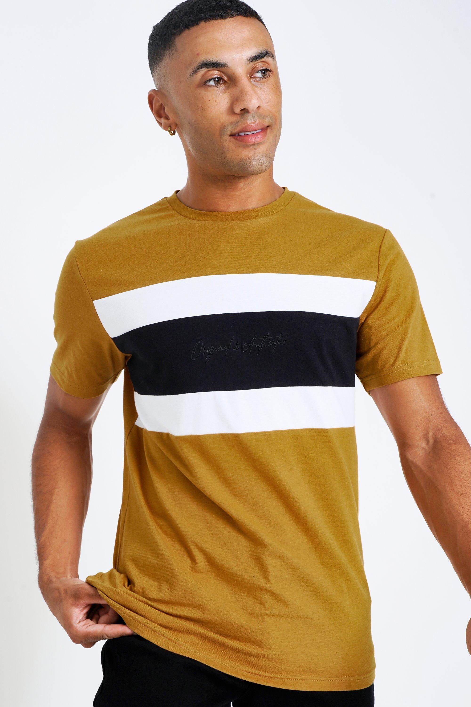 Colorblock Striped T-Shirt main image 1
