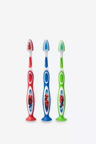 Spiderman Toothbrushes 3 Pack