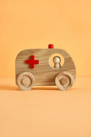 Wooden Push Car