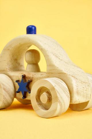 Wooden Push Car