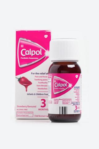 Calpol Paediatric Suspension Strawberry 50ml