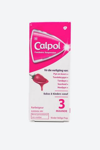 Calpol Paediatric Suspension Strawberry 50ml