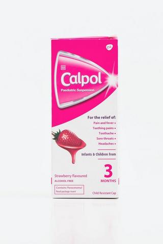 Calpol Paediatric Suspension Strawberry 100ml