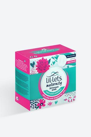 Lil-Lets Maternity Breast Pads 30 Pack - Tesco Groceries