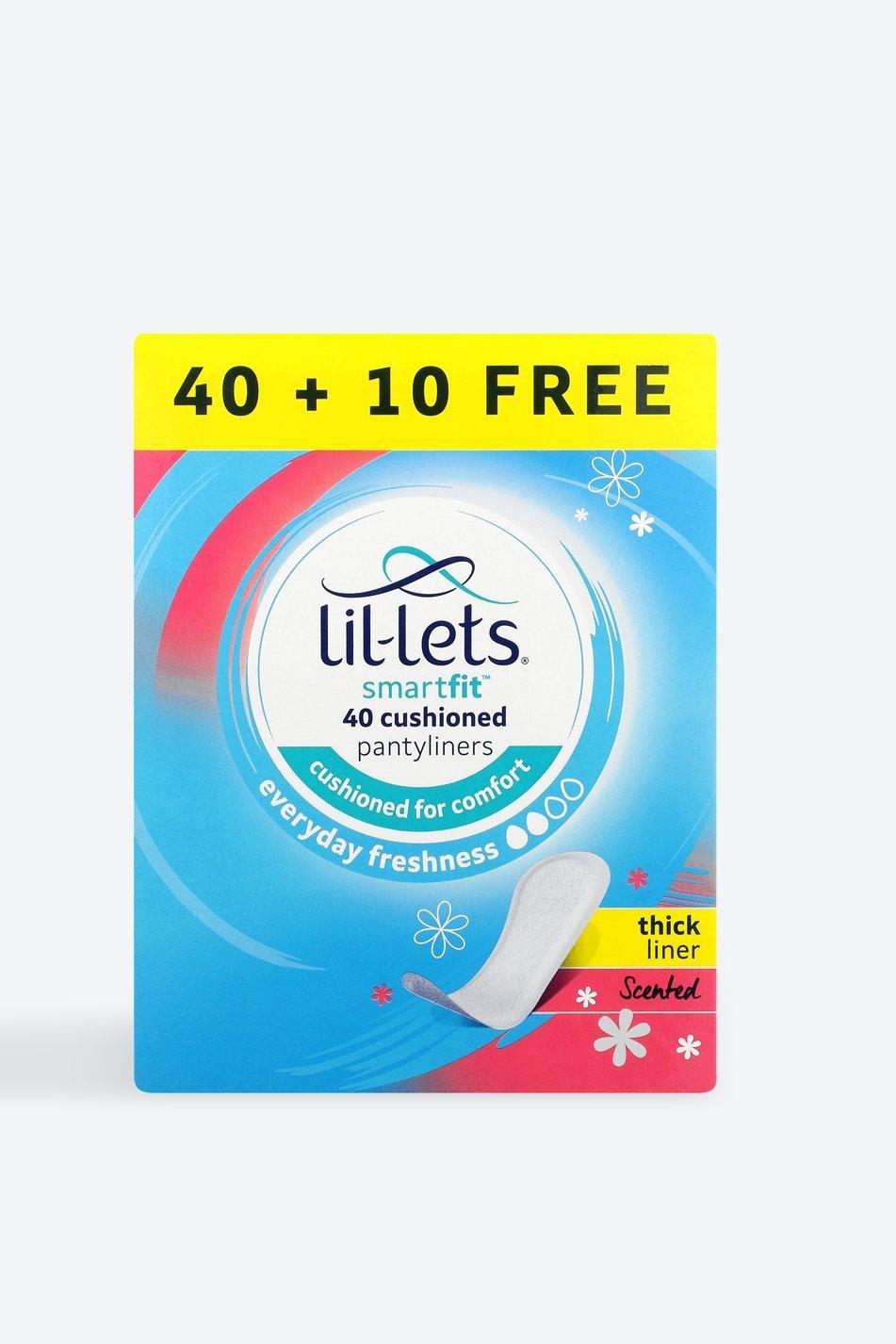 LilLets Scented Panty Liners 40s + 10 Free