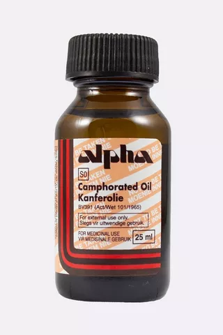 Alpha Camphorated Oil 25ml