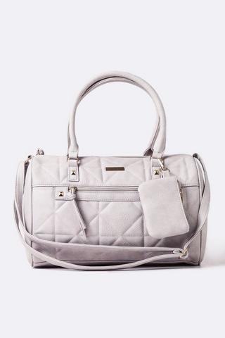 Quilted Bowler Bag