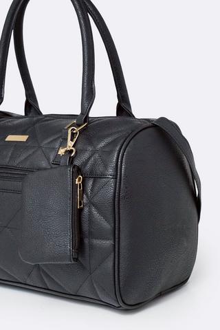 Quilted Bowler Bag