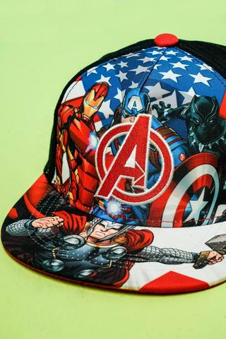 Marvel Flat Bill Cap