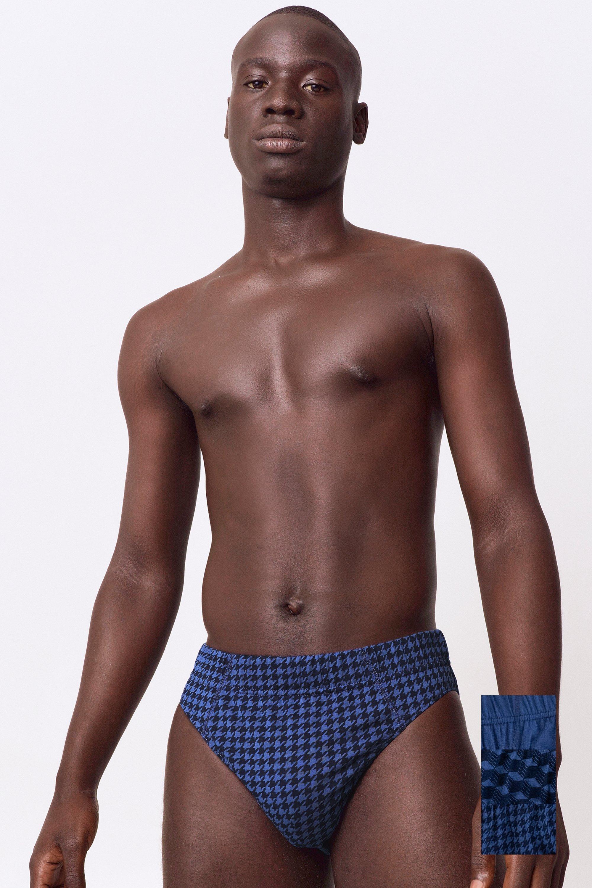 3 Pack Cotton Rich Printed Briefs-B3