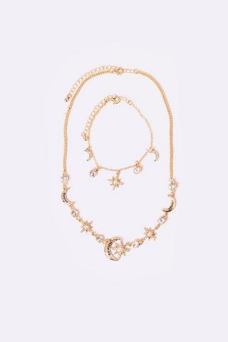 Necklace And Bracelet Combo