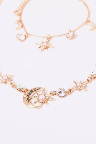 Necklace And Bracelet Combo