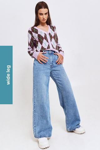 Super Wide Leg Denim