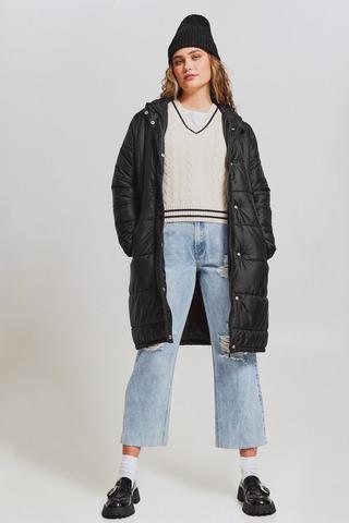 Longer Length Puffer Jacket