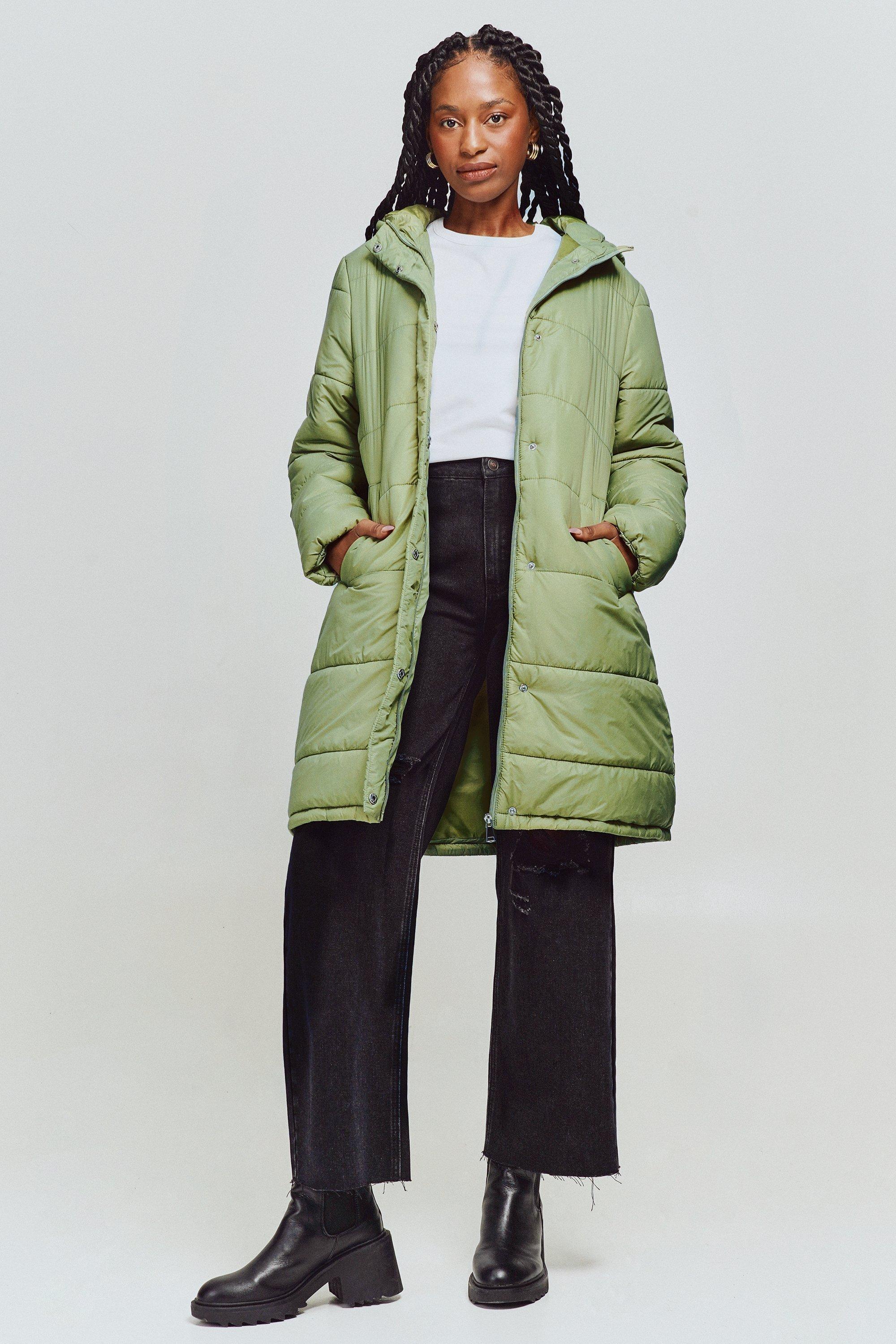 Longer Length Puffer Jacket