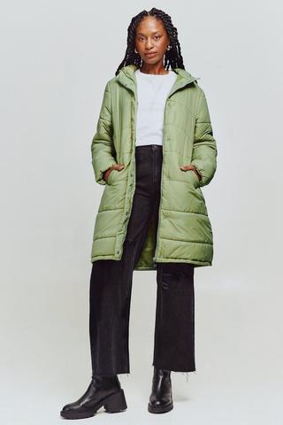 Long length cheap puffer jacket