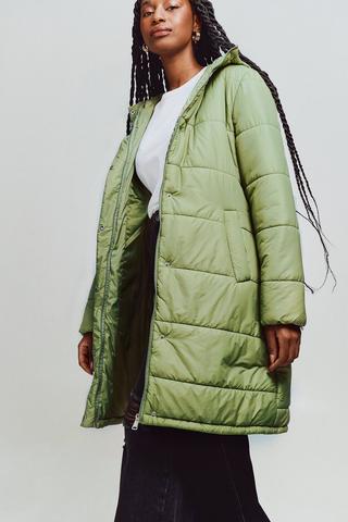 Longer Length Puffer Jacket