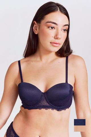 2 Pack Balconette Bras