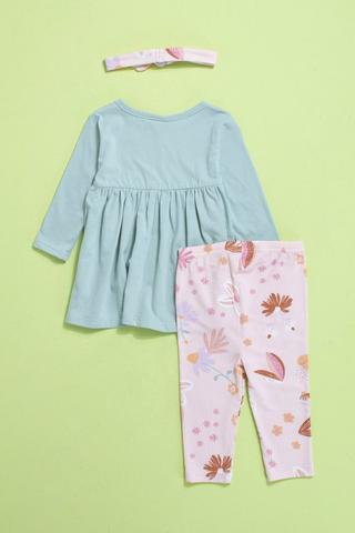 Top, Legging & Headband Set