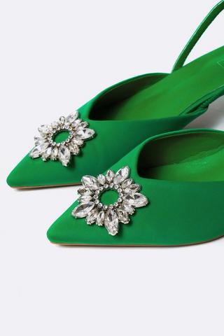 Slingback Kitten Heel