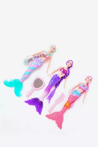 Mermaid Doll 3 Pack