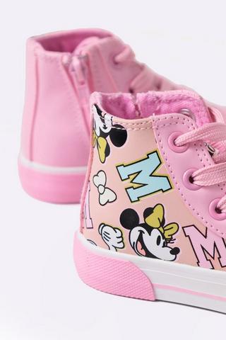 Minnie mouse high hot sale top sneakers