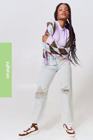 Straight Leg Denim