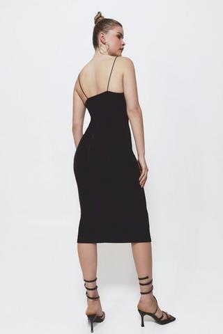 Velour Bodycon Dress