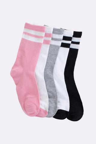 5 Pack Anklet Socks