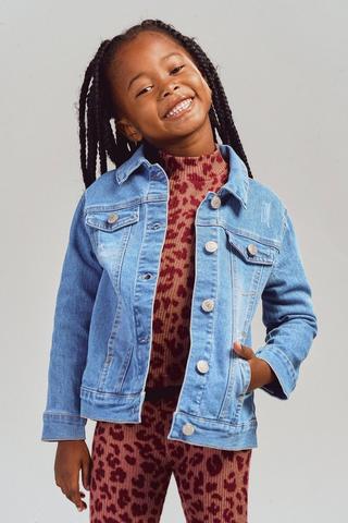 Jeans jacket for on sale girls with price