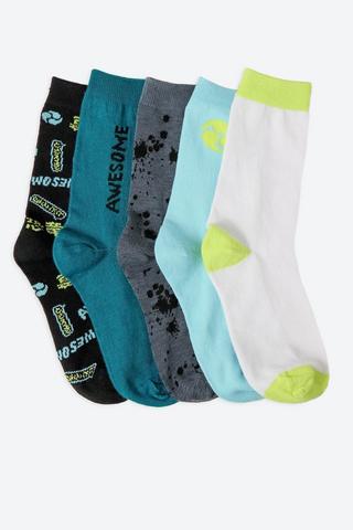 5 Pack Anklet Socks