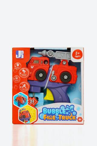 Fire Truck Bubble Blower