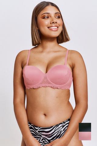 2 Pack Balconette Bras