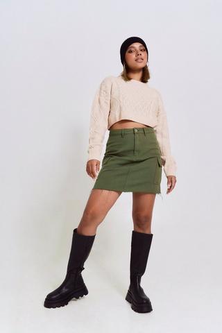 Cargo Mini Skirt