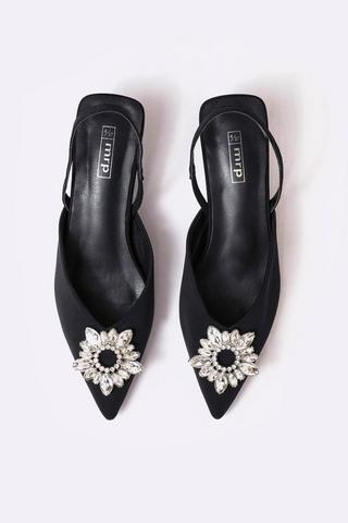 Slingback Kitten Heel