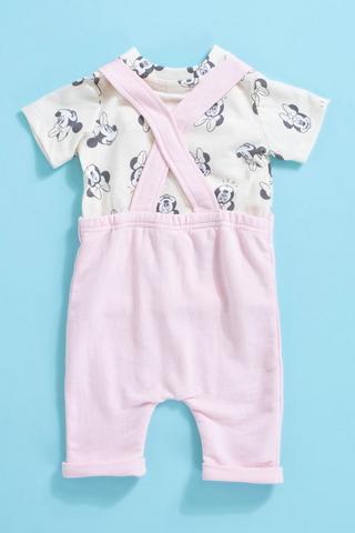 Minnie Mouse Dungaree Set