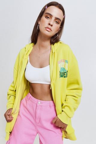 Zip Through Active Hoodie