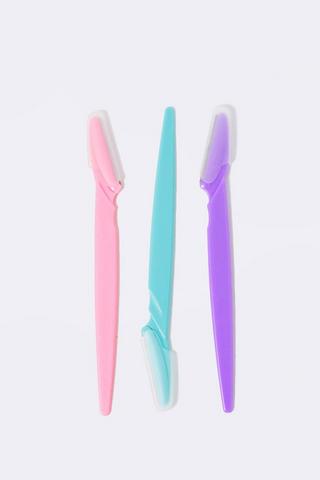 3 Pack Eyebrow Razor