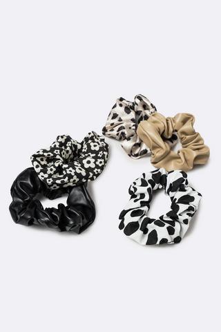 5 Pack Scrunchies