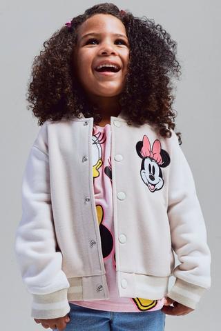 Minnie on sale bomber jacket