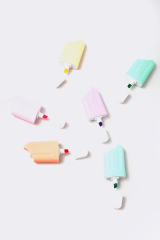 6 Pack Icecream Highlighters